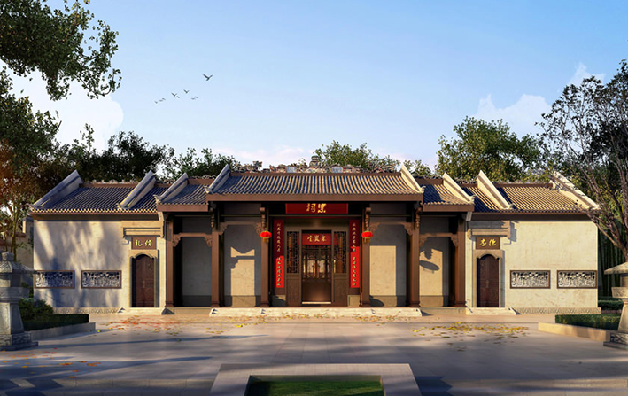 一站式浙江寧波仿古建筑施工 優質仿古設計施工服務