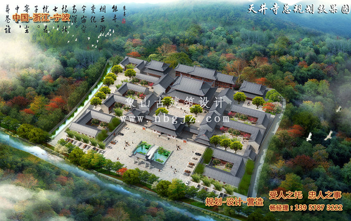 寧波仿古寺廟設(shè)計施工，仿古建筑裝修的優(yōu)質(zhì)之選方案之地