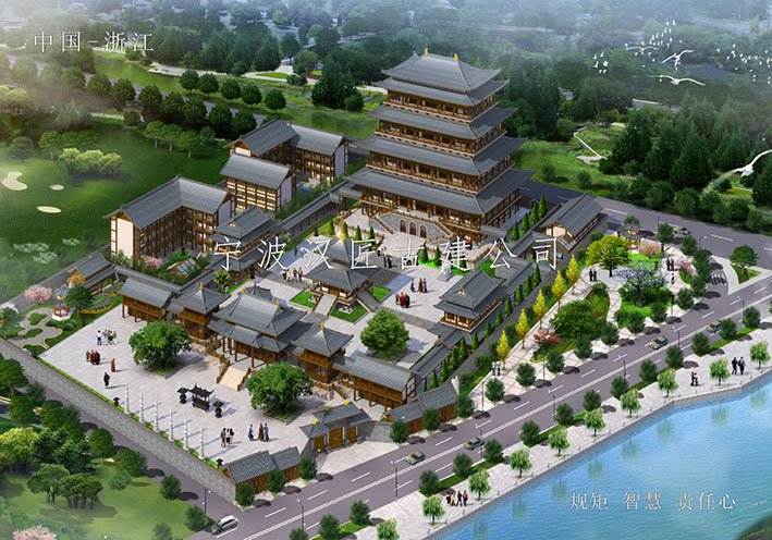 浙江古建公司，商業街仿古改造專家，讓老街煥發新生的中式韻味