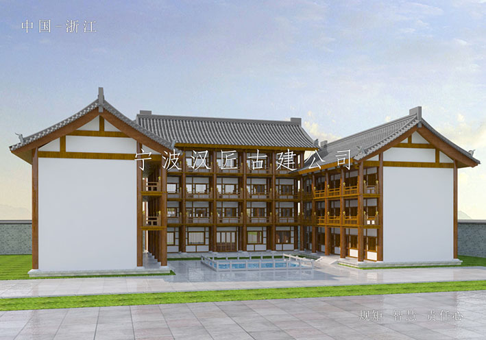 浙江寧波仿古建筑工程設(shè)計 傳承經(jīng)典仿古建筑裝修