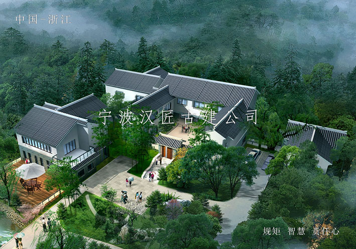 寧波專業仿古建筑裝修公司，服務寧波本地仿古建筑項目